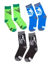 Ponožky Star Wars - Sada 3 ks pánských ponožek (vel. 39/42)