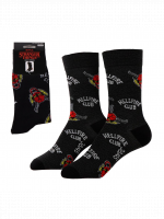Ponožky Stranger Things - Hellfire Club (velikost 38/45)
