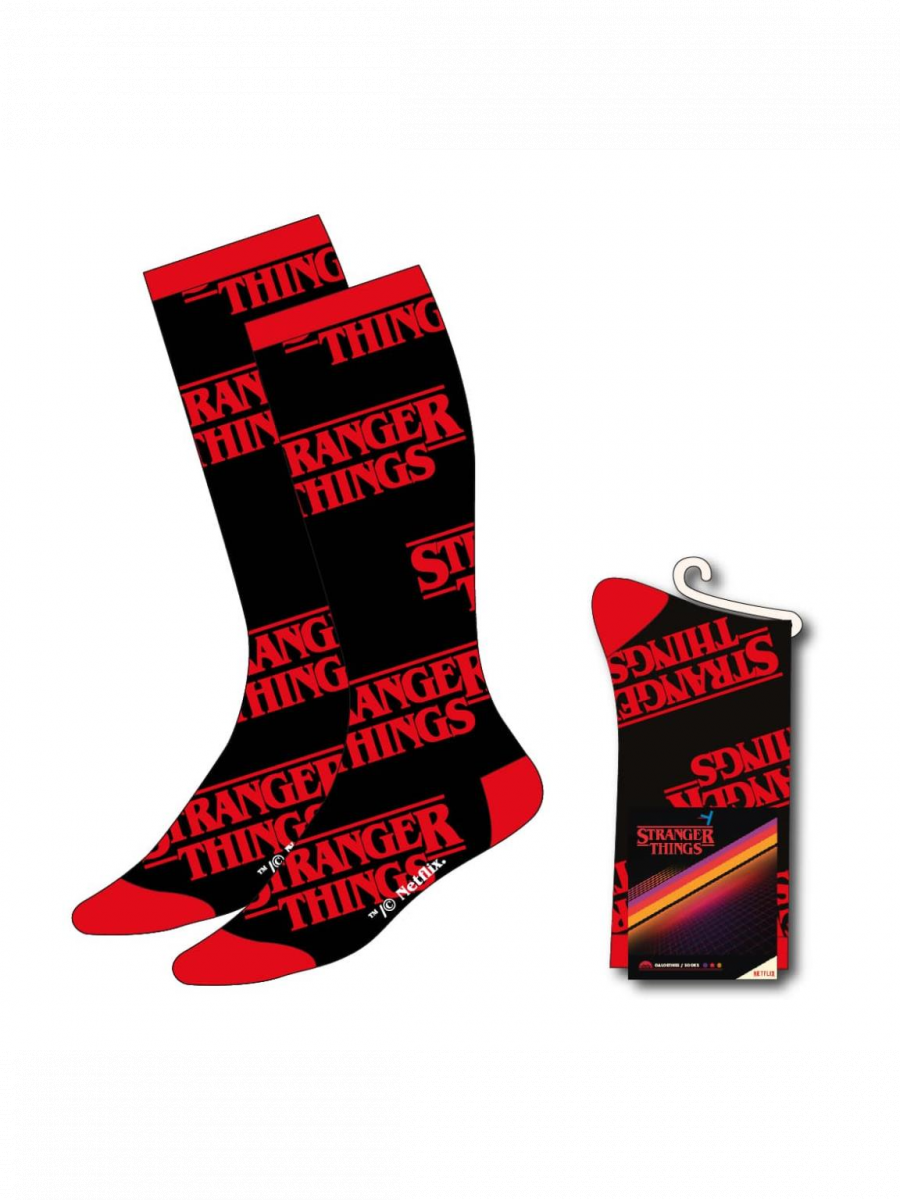 Cerdá Ponožky Stranger Things - Logo (velikost 38/45)