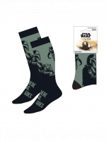 Ponožky the Mandalorian - Where i go, he goes (velikost 38/45)