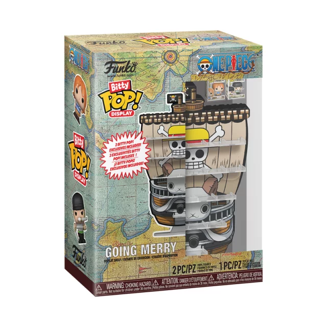 Display na figurky Funko Bitty POP! - Going Merry (+ 2 figurky)