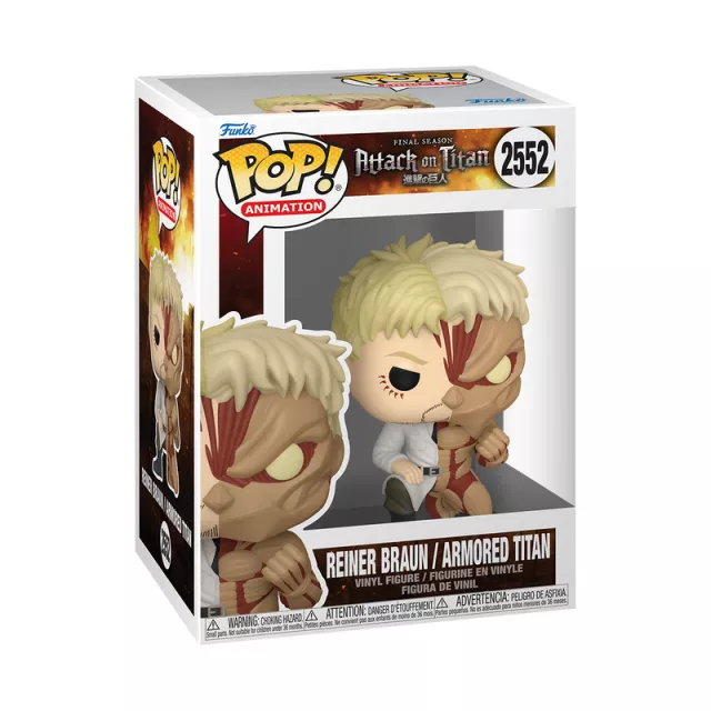 Figurka Attack On Titan - Reiner Braun & Armored Titan Split (Funko POP! Animation 2552) - Anime