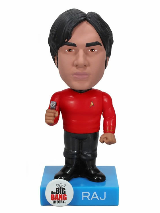 figurka (Funko Bobble) Big Bang Theory Raj (Star Trek) Xzone.cz