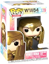 Figurka DC Comic - Wonder Woman Golden Armor Shield Special Edition (Funko POP! Heroes 329)