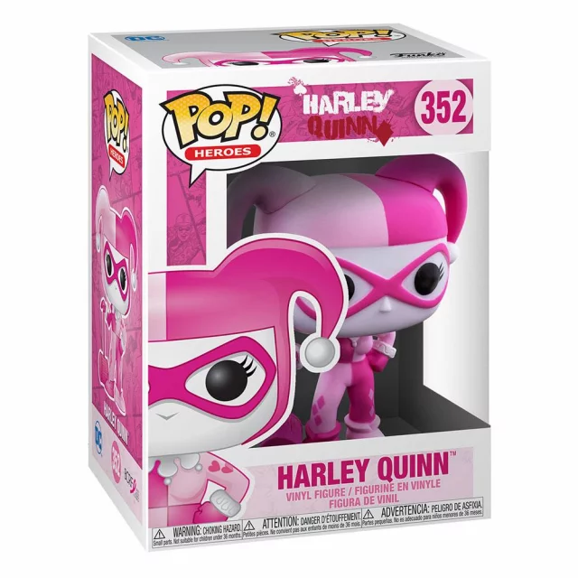 Figurka DC Comics - Harley Quinn BC Awareness (Funko POP! Heroes 352)