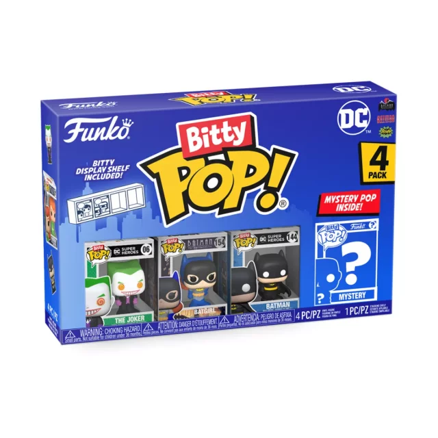 Figurka DC - The Joker 4-pack (Funko Bitty POP)