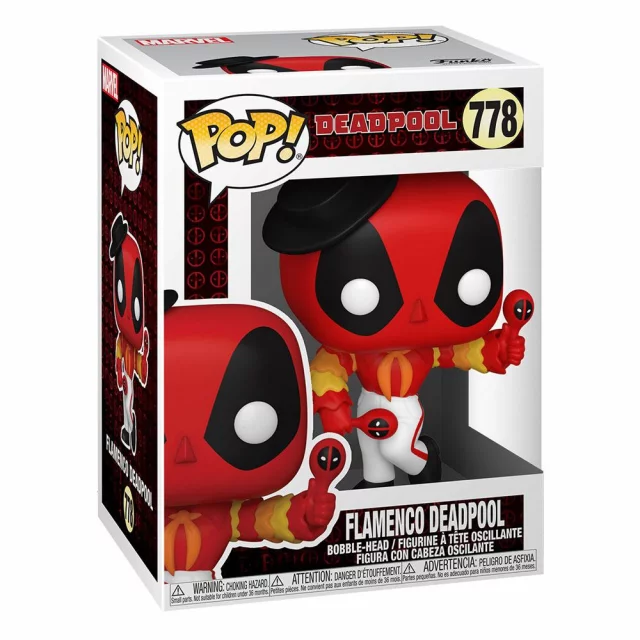 Figurka Deadpool - Flamenco Deadpool (Funko POP! Marvel 778)