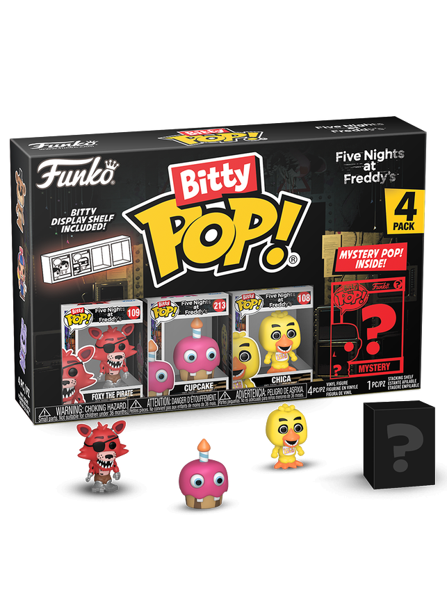 Funko Figurka Five Nights at Freddy’s - Foxy The Pirate 4-pack (Funko Bitty POP)