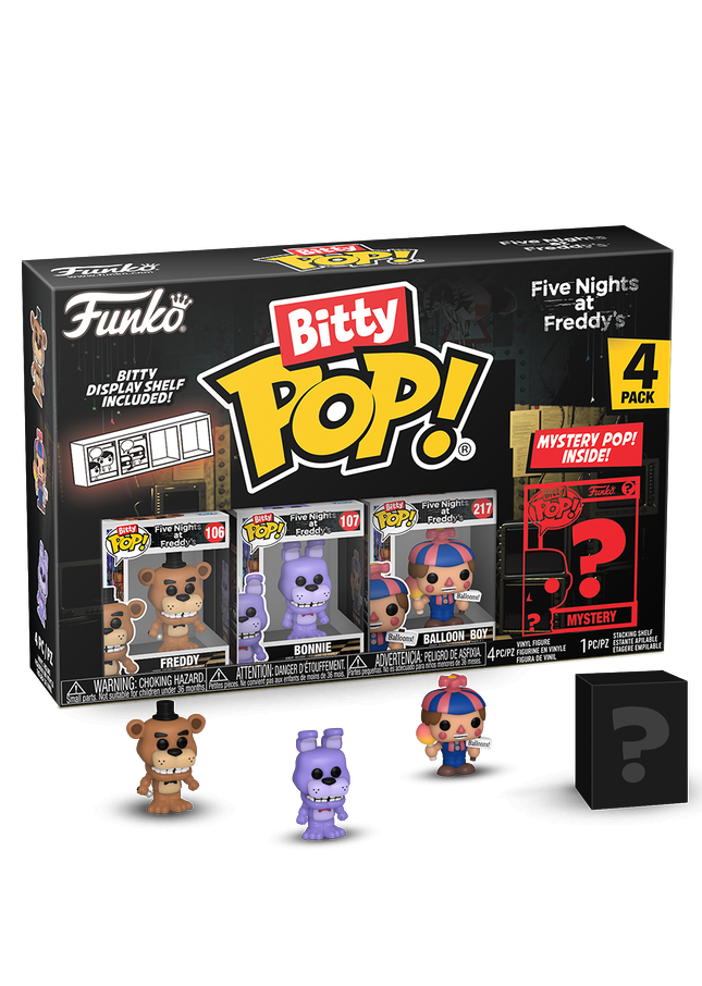 Funko Figurka Five Nights at Freddy’s - Freddy 4-pack (Funko Bitty POP)