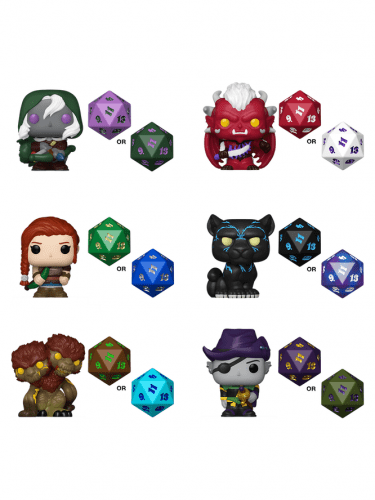 Figurka Dungeons & Dragons - Dice & Figure (Funko Bitty POP) (náhodný výběr)