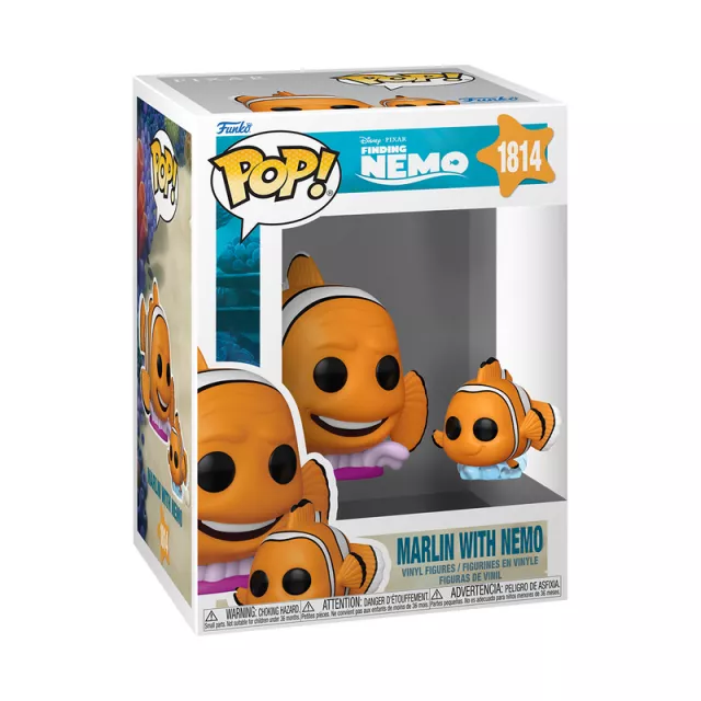 Figurka Finding Nemo - Marlin with Nemo (Funko POP! Disney 1814)