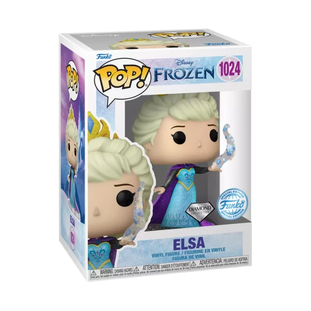 Figurka Frozen - Elsa Ultimate Princess (Funko POP! Disney Diamond Collection 1024)