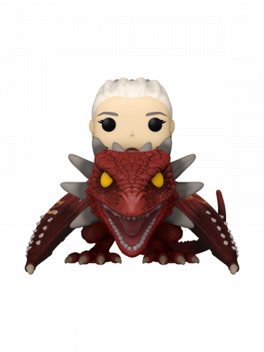 Figurka Game of Thrones: House of the Dragon - Rhaenys Targaryen with Meleys (Funko POP! Rides 124)