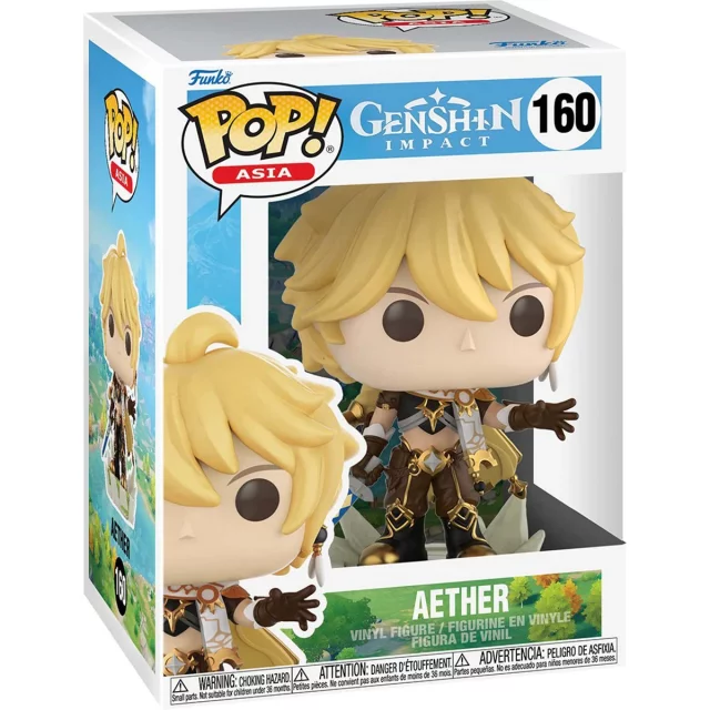 Figurka Genshin Impact - Aether (Funko POP! Asia 160) (poškozený obal)
