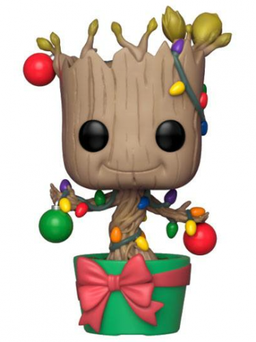 Figurka Guardians of the Galaxy - Holiday Groot with Lights & Ornaments (Funko POP! Marvel 399)