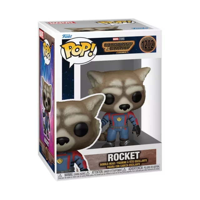 Figurka Guardians of the Galaxy - Rocket (Funko POP! 1202)