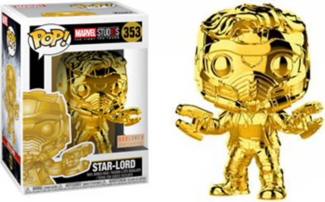Figurka Guardians of the Galaxy - Star Lord Chrome (Funko POP! Marvel 353)
