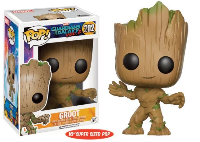Figurka Guardians of the Galaxy - Young Groot (Funko POP! Super Sized Marvel 202)