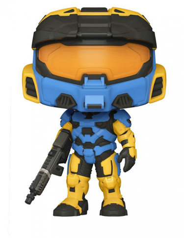 Figurka Halo - Spartan Mark VII with VK78 Assault Rifle Blue & Yellow  (Funko POP! Halo 15)