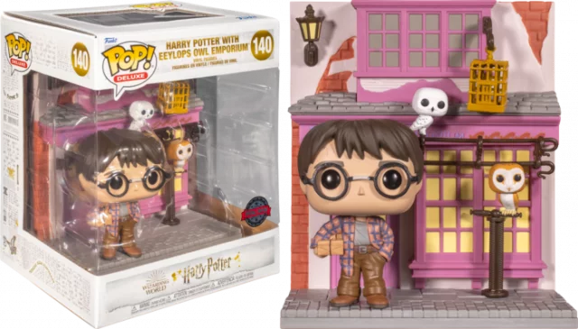 Figurka Harry Potter - Harry Potter with Eeylops Owl Emporium Deluxe (Funko POP! Harry Potter 136)