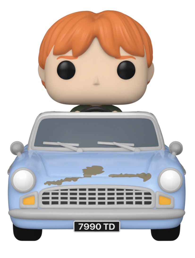 Funko Figurka Harry Potter - Ron Weasley with Flying Car (Funko POP! Rides 112)