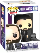 Figurka John Wick - John Wick in Black Suit with Dog (Funko POP! Movies 580)