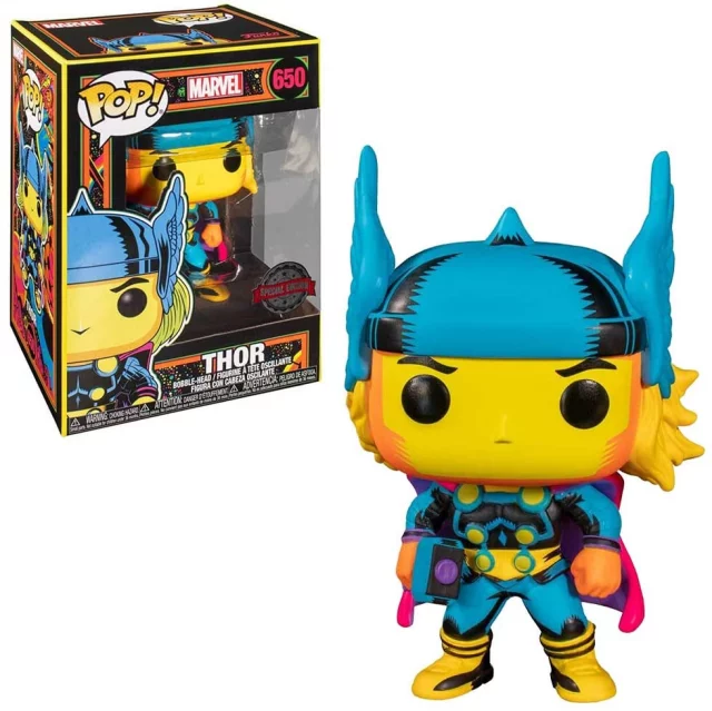 Figurka Marvel - Black Light Thor (Funko POP! Marvel 650)