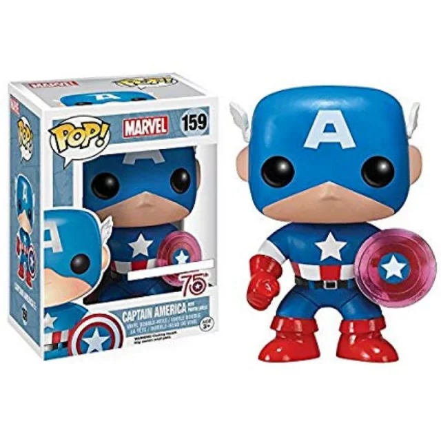 Figurka Marvel - Captain America Photon Shield 75th Anniversary Limited (Funko POP! Marvel 159)