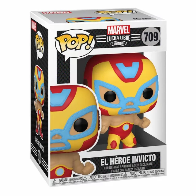 Figurka Marvel - El Héore Invicto Iron Man (Funko POP! Marvel 709) - Avengers