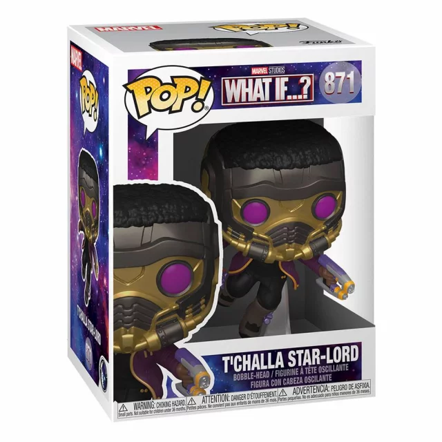 Figurka Marvel: What If...? - T'Challa Star-Lord (Funko POP! Marvel 871)