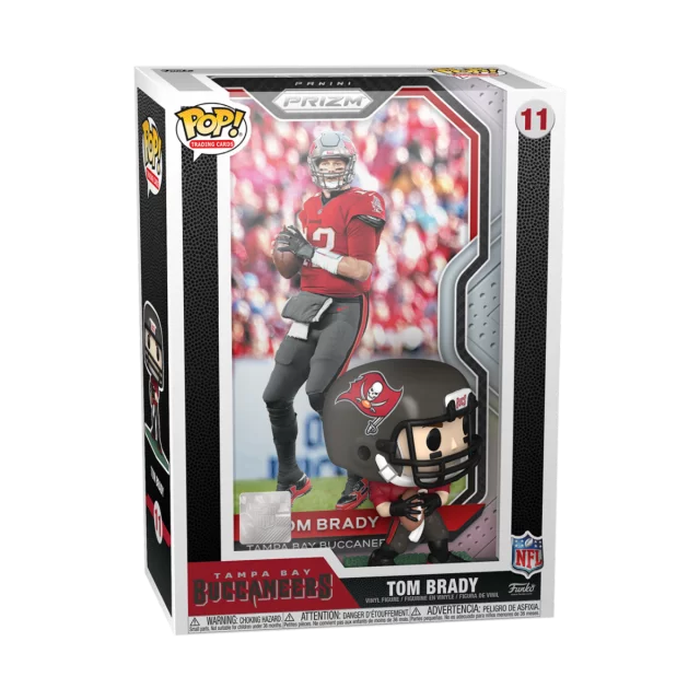 Figurka NFL - Tom Brady (Funko POP! Trading Cards 11)
