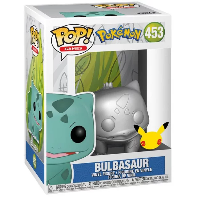 Figurka Pokémon - Bulbasaur 25th Anniversary (Funko POP! Games 453) (poškozený obal)