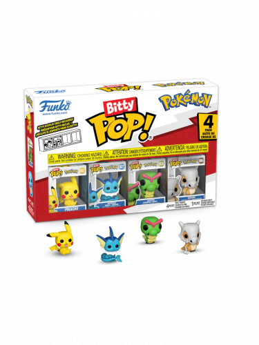 Figurka Pokémon - Pikachu 4-pack (Funko Bitty POP)