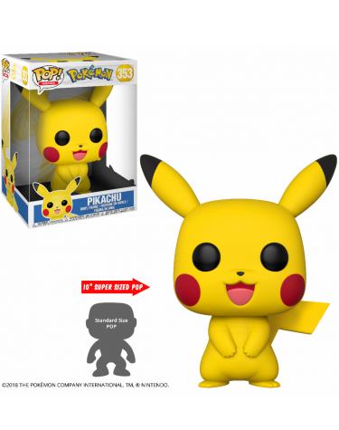 Figurka Pokémon - Pikachu S1 (Funko Super Sized POP! Games 353)