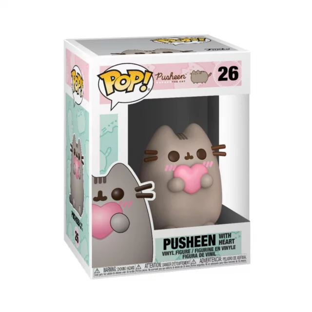 Figurka Pusheen - Pusheen with Heart (Funko POP! 26)