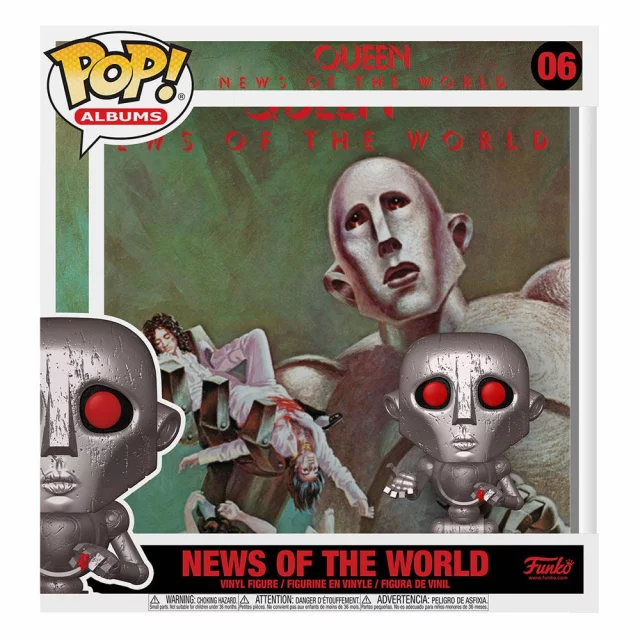 Figurka Queen - News of the World (Funko POP! Albums 6) (poškozený obal)