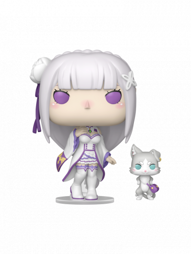 Figurka Re: Zero - Starting Life in Another World - Emilia with Puck (Funko POP! Animation 2112)