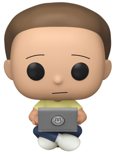 Figurka Rick and Morty - Morty with Laptop (Funko POP! Animation 742)