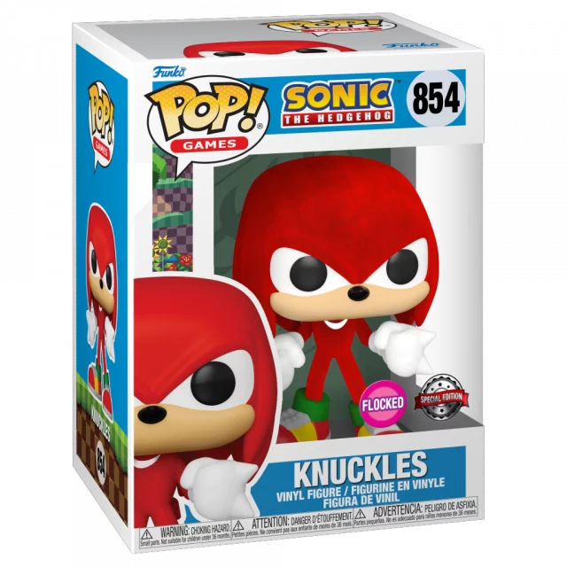 Figurka Sonic - Knuckles Flocked Special Edition (Funko POP! Games 854)