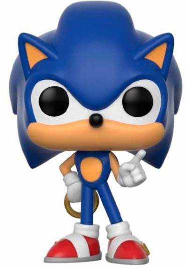Figurka Sonic The Hedgehog - Sonic with Ring (Funko POP! Games 283)