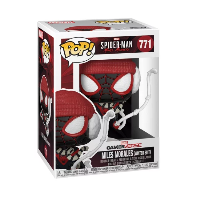 Figurka Spider-Man - Miles Morales Winter Suit (Funko POP! Games 771)