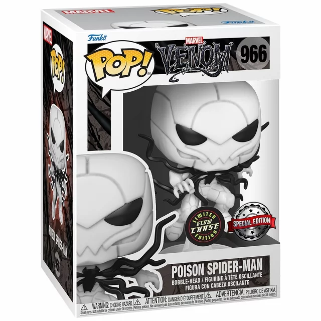 Figurka Spider-Man - Poison Spider-Man Chase Edition Glow in the Dark (Funko POP! Marvel 966)
