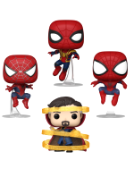 Figurka Spider-Man - Spider-Man/Friendly Neighborhood Spider-Man/Amazing Spider-Man/Doctor Strange (Funko POP! 4-Pack)