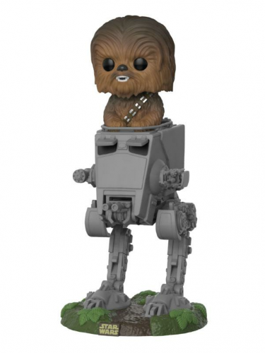 Figurka Star Wars - Chewbacca with AT-ST Deluxe (Funko POP! Star Wars 236)