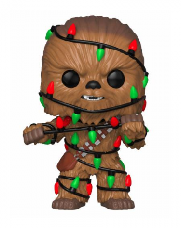 Figurka Star Wars - Holiday Chewbacca with Lights (Funko POP! Star Wars 278) (poškozený obal)