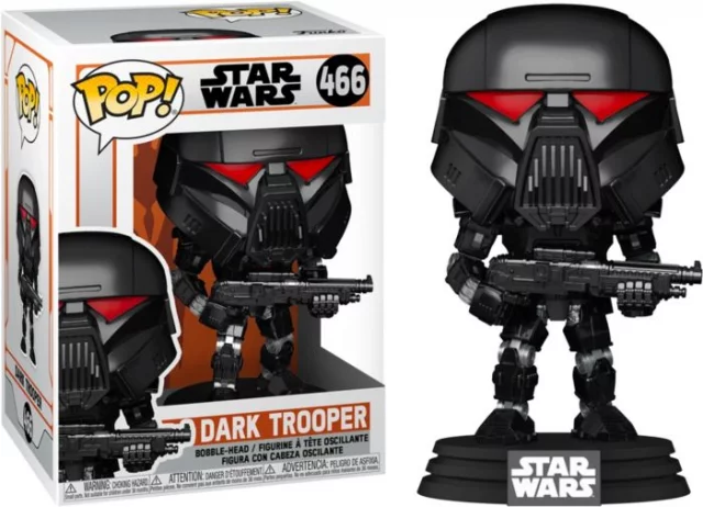 Figurka Star Wars: The Mandalorian - Dark Trooper (Funko POP! Star Wars 466)