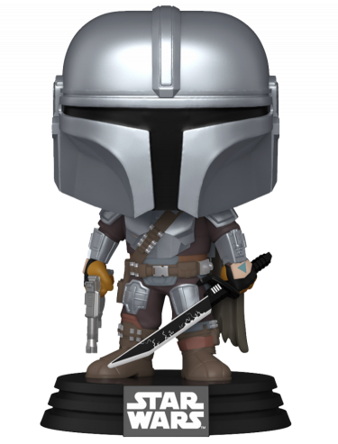 Figurka Star Wars: The Mandalorian - The Mandalorian with Darksaber (Funko POP! Star Wars 663)