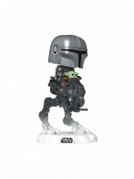 Figurka Star Wars - The Mandalorian with Grogu in Imperial Remnant AT-RT (Funko POP! Rides 837)