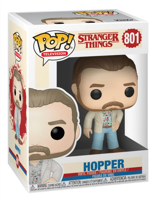Figurka Stranger Things - Hopper (Funko POP! Television 801)