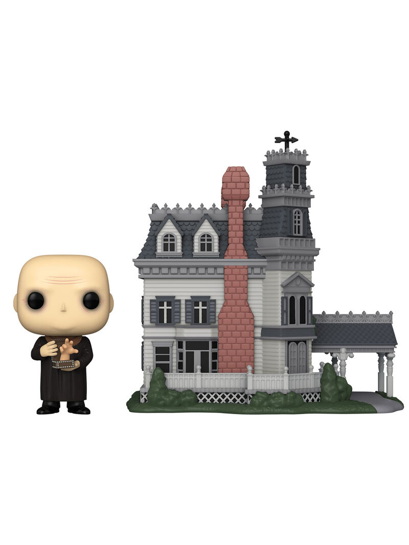 Funko Figurka The Addams Family - Uncle Fester & Addams Family Mansion (Funko POP! Town 40)